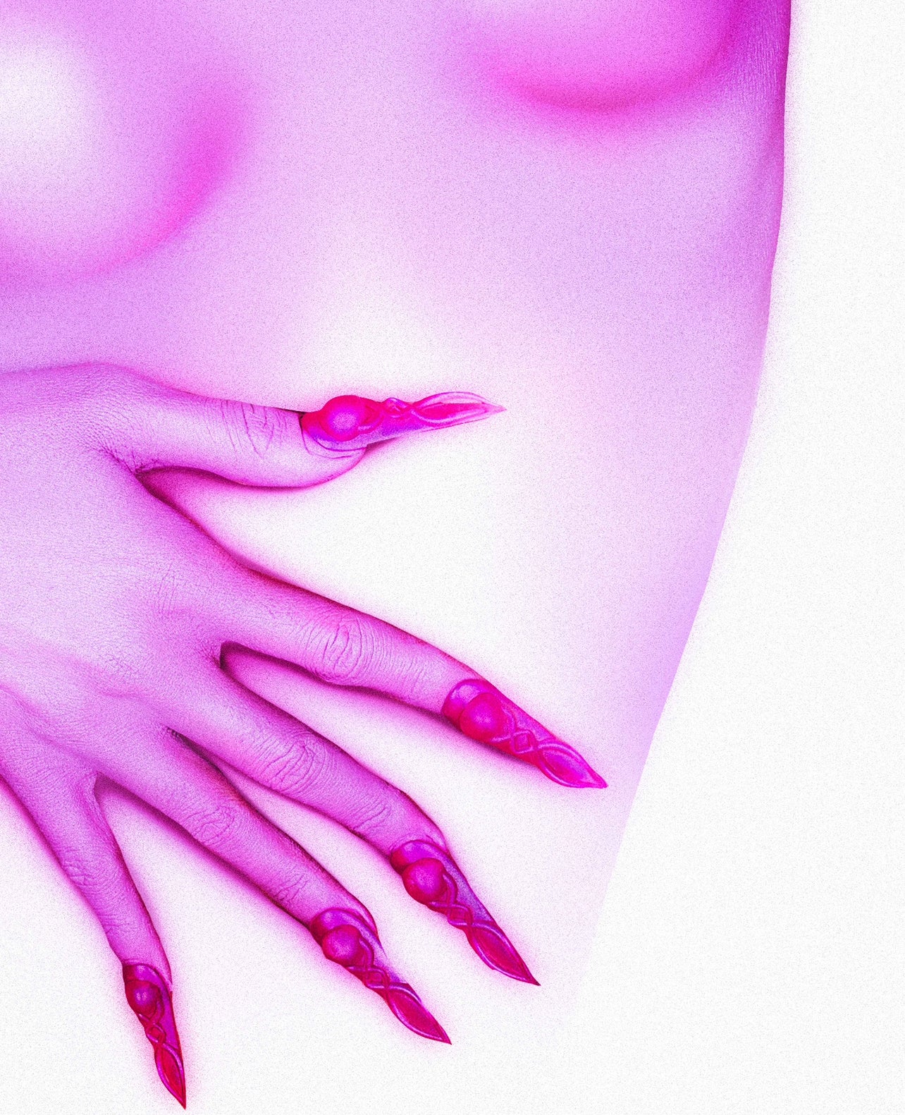 SHOOT RESIN PRINTED NAIL SET