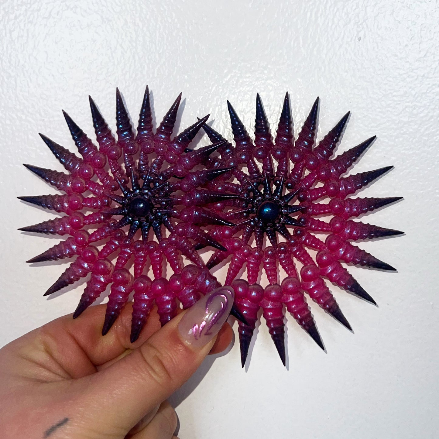 SPIRAL SPIKE EARRING SET