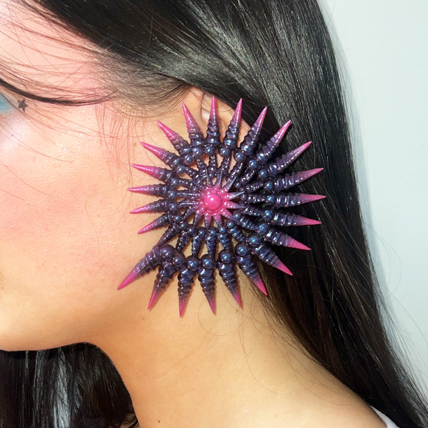 SPIKE SPIRAL EARRING SET